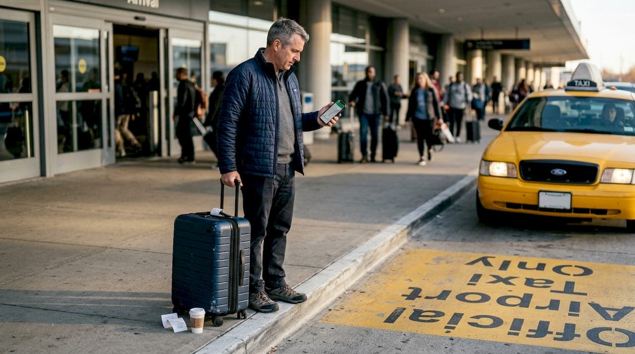 How to avoid airport taxi scams and travel safe